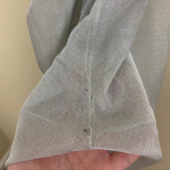 Victorias Secret vintage silver/sparkly mesh pants - Picture 7 of 9